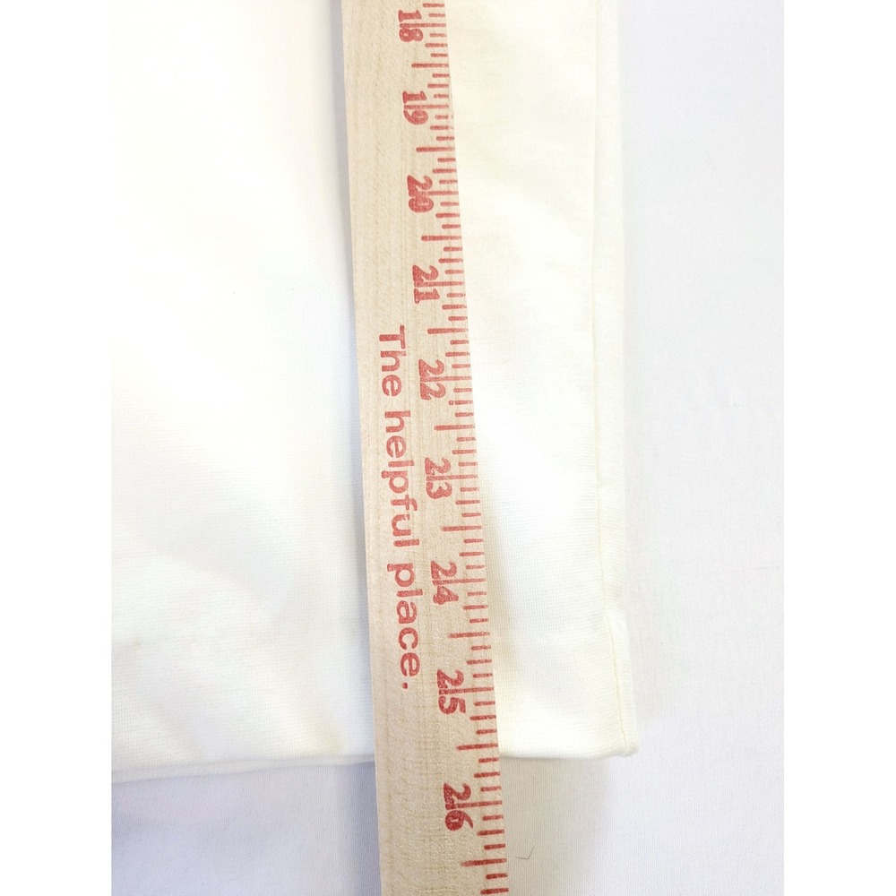 Jennifer Lopez White Asymmetrical Zip Pencil Skirt Womens 14 Stretch Lined - Picture 6 of 6